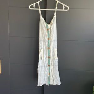 O’NEILL beach/cover up baby blue dress with pockets in size kids large